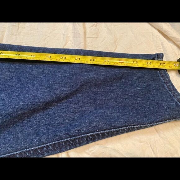 Vintage America High Waist Jeans Dark Wash Paperboy Boy - Picture 8 of 13